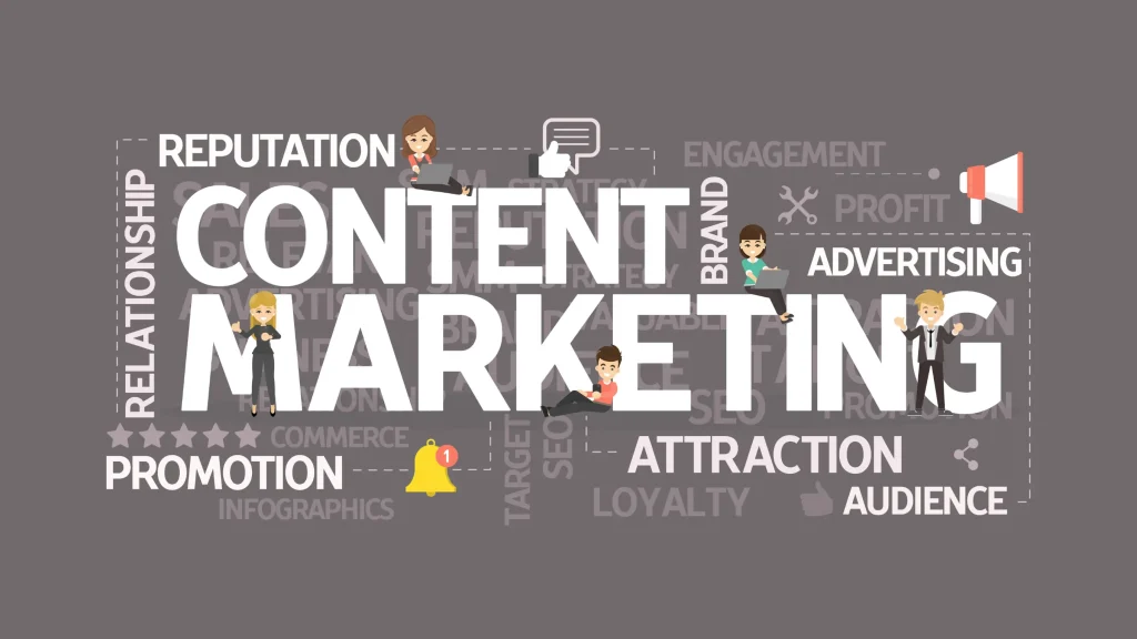 Content Marketing SEO Services Infograpgh 